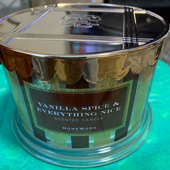 HomeWorx Holiday Homeworx By Harry Slatkin 4 Wick Candlevanilla
